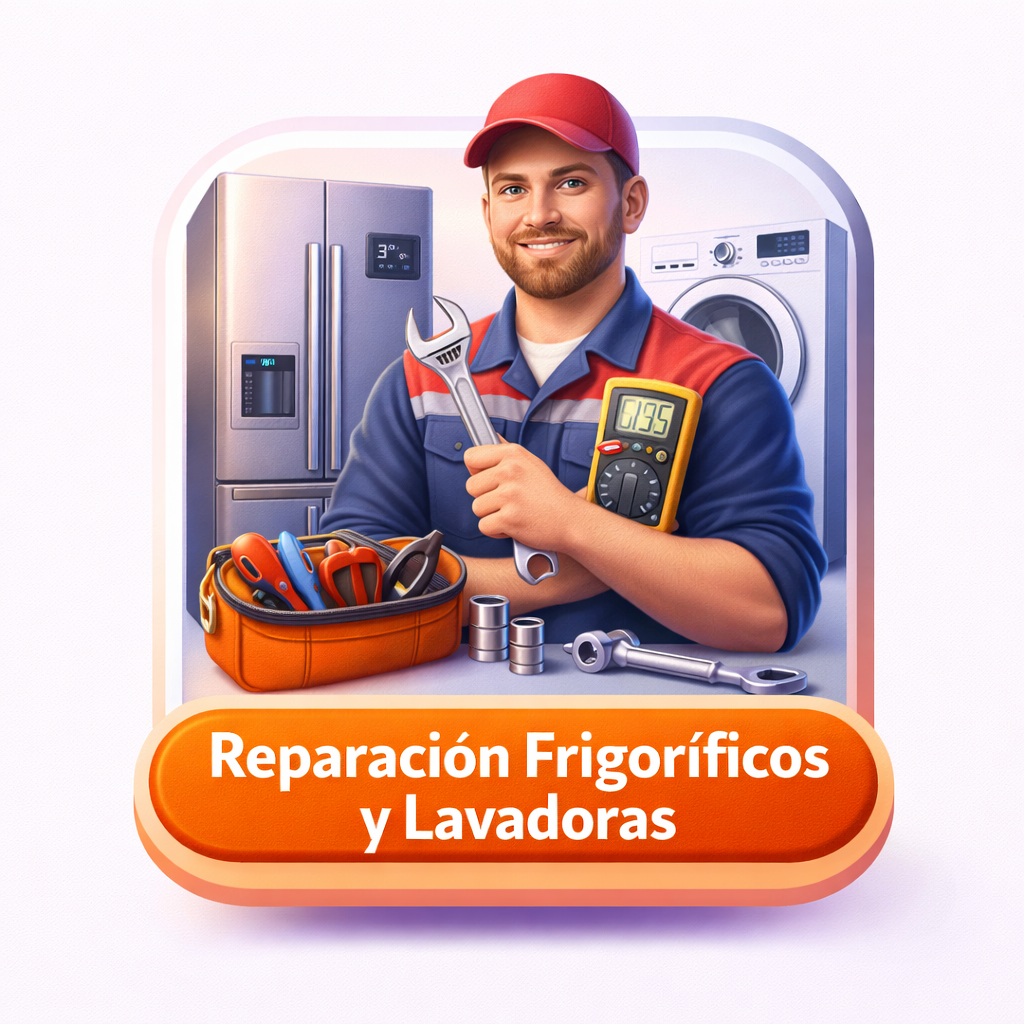 Refrigeradores y lavadora